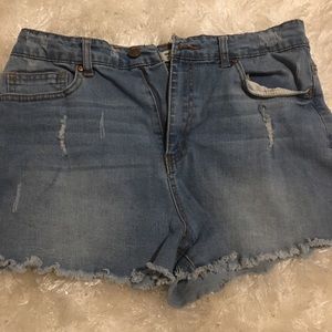Forever 21 denim shorts